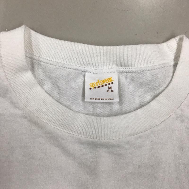 古着 USED Tシャツ 半袖 半袖カットソー プリントTシャツ クルーネックカットソー 古着 M プリント 白 / ホワイト /  メンズ USED 古着 中古 10114121