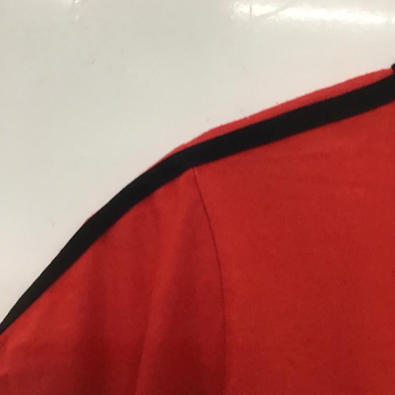 オーワイ OY Tシャツ 半袖 ショート丈 クロップド丈 ロゴ、文字 赤 / レッド /  レディース USED 古着 中古 10133711