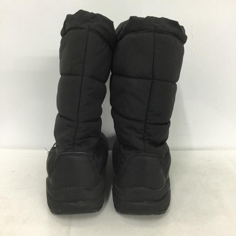 ザノースフェイス THE NORTH FACE シューズ シューズ NFJ51986 ヌプシ ブーツ スノーブーツ アウトドア K Nuptse Bootie Wide キッズ 20cm 20.0cm ロゴ、文字 黒 / ブラック /  ボーイズ USED 古着 中古 10138007