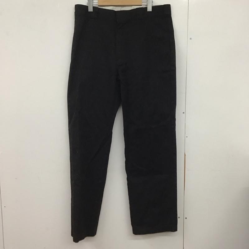 ディッキーズ Dickies パンツ ワークパンツ、ペインターパンツ 36 無地 黒 / ブラック /  メンズ USED 古着 中古 10146828
