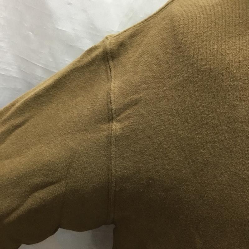 チャンピオン Champion パーカー 長袖 長袖パーカー フード付きパーカー プリントスウェット トレーナー XL ロゴ、文字 茶 / ブラウン /  メンズ USED 古着 中古 10121504