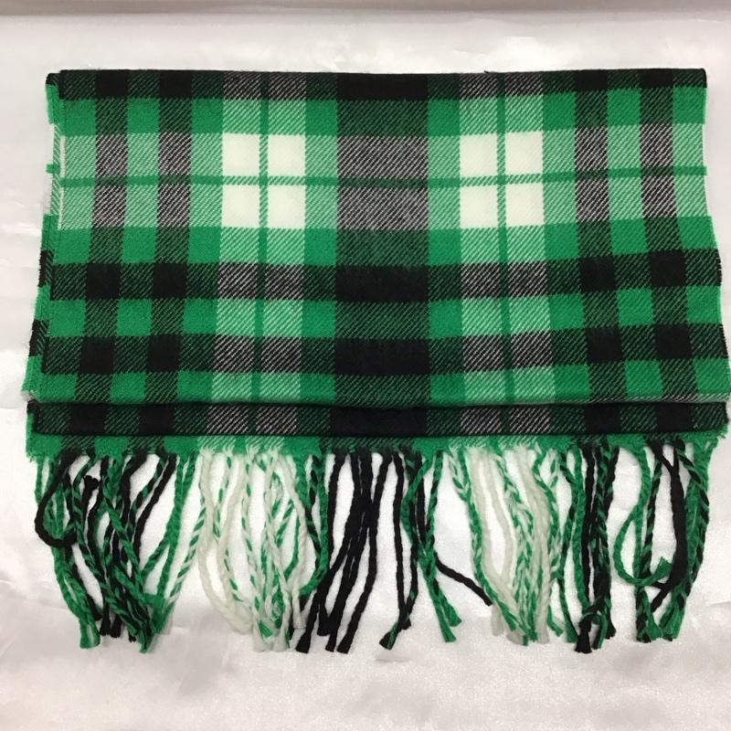 ナノユニバース nano・universe マフラー マフラー FREE チェック マルチカラー / マルチカラー /  メンズ USED 古着 中古 10108647