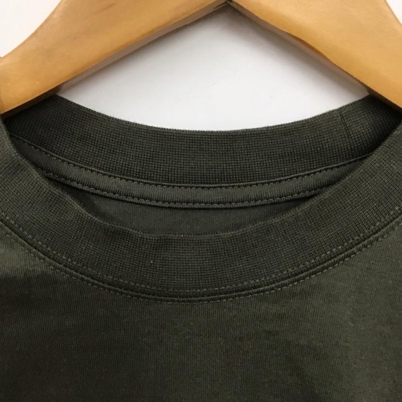 ザノースフェイス THE NORTH FACE Tシャツ 半袖 nt32436 ショートスリーブヨセミテシーナリーティーTシャツ プリントTシャツ XL ロゴ、文字 カーキ / カーキ /  メンズ USED 古着 中古 10130304