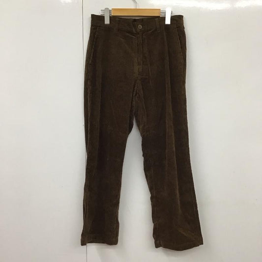 アーバンリサーチ URBAN RESEARCH パンツ ワークパンツ、ペインターパンツ ワイドパンツ コーデュロイパンツ カジュアルパンツ 38 無地 茶 / ブラウン /  メンズ USED 古着 中古 10131401