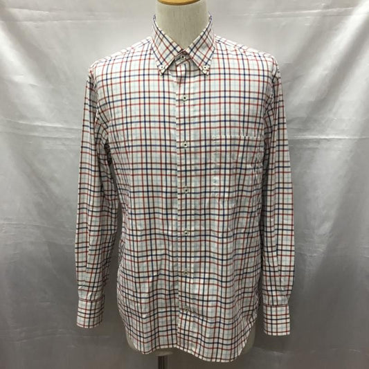 ニューヨーカー NEWYORKER シャツ、ブラウス 長袖 長袖シャツ カラーシャツ ポケットシャツ 長袖カットソー チェックシャツ L チェック マルチカラー / マルチカラー /  メンズ USED 古着 中古 10115118