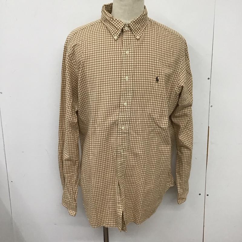 ラルフローレン RALPHLAUREN シャツ、ブラウス 長袖 XL チェック マルチカラー / マルチカラー /  メンズ USED 古着 中古 10128160