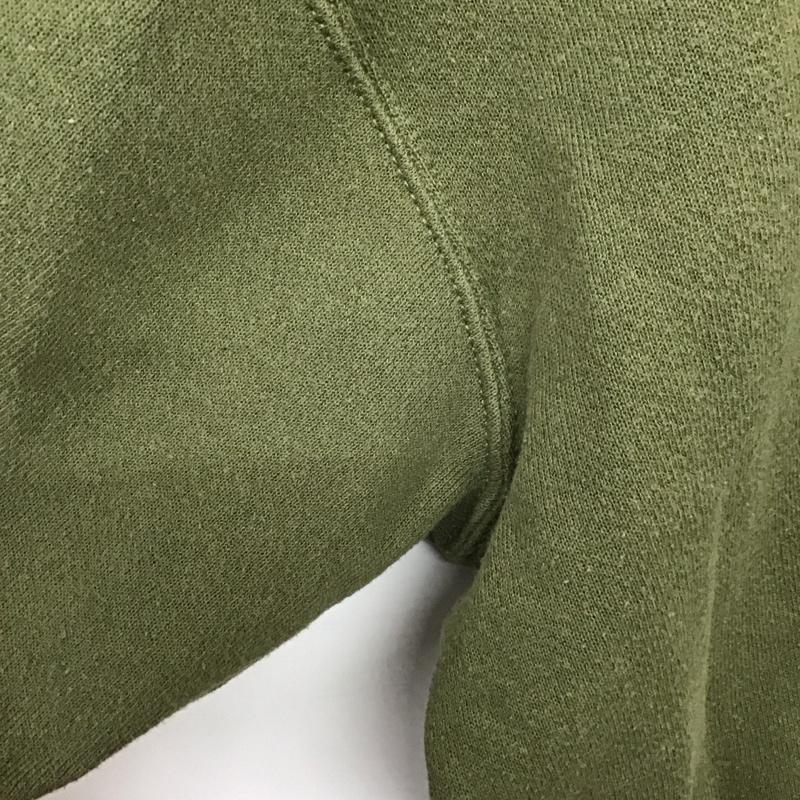 古着 USED トレーナー 長袖 長袖トレーナー スウェット クルーネック プルオーバー XL ロゴ、文字 カーキ / カーキ /  メンズ USED 古着 中古 10142352