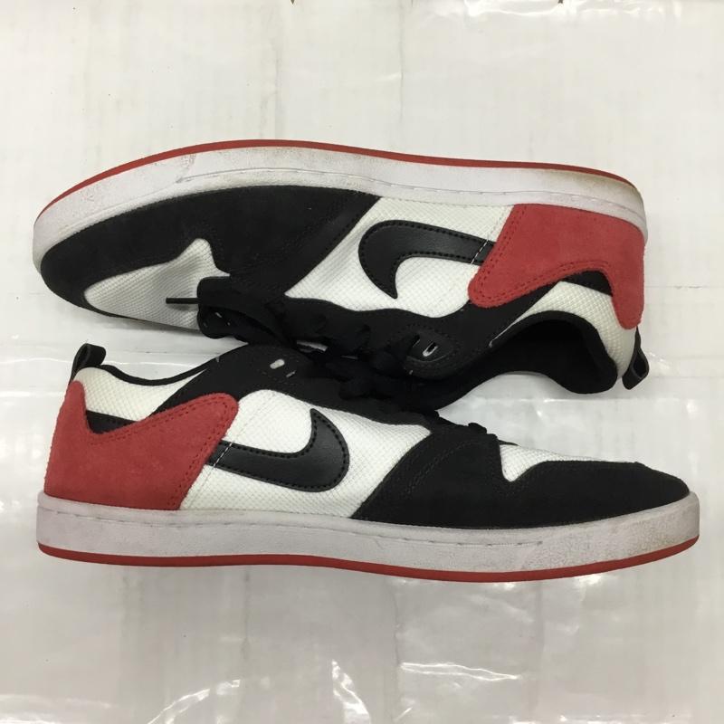 ナイキ NIKE スニーカー スニーカー CJ0882-102 SB ALLEYOOP 27cm 27.0cm ロゴ、文字 白 / ホワイト / X 黒 / ブラック / X 赤 / レッド /  メンズ USED 古着 中古 10109739