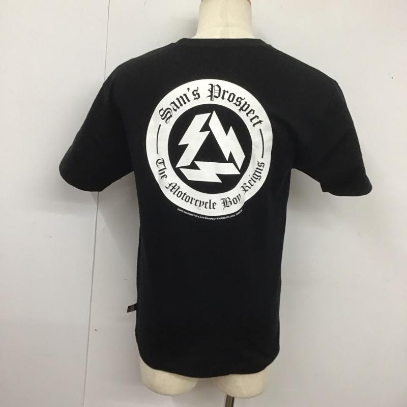 プロスペクト PROSPECT Tシャツ 半袖 半袖カットソー プリントTシャツ クルーネックカットソー S プリント 黒 / ブラック /  メンズ USED 古着 中古 10126610