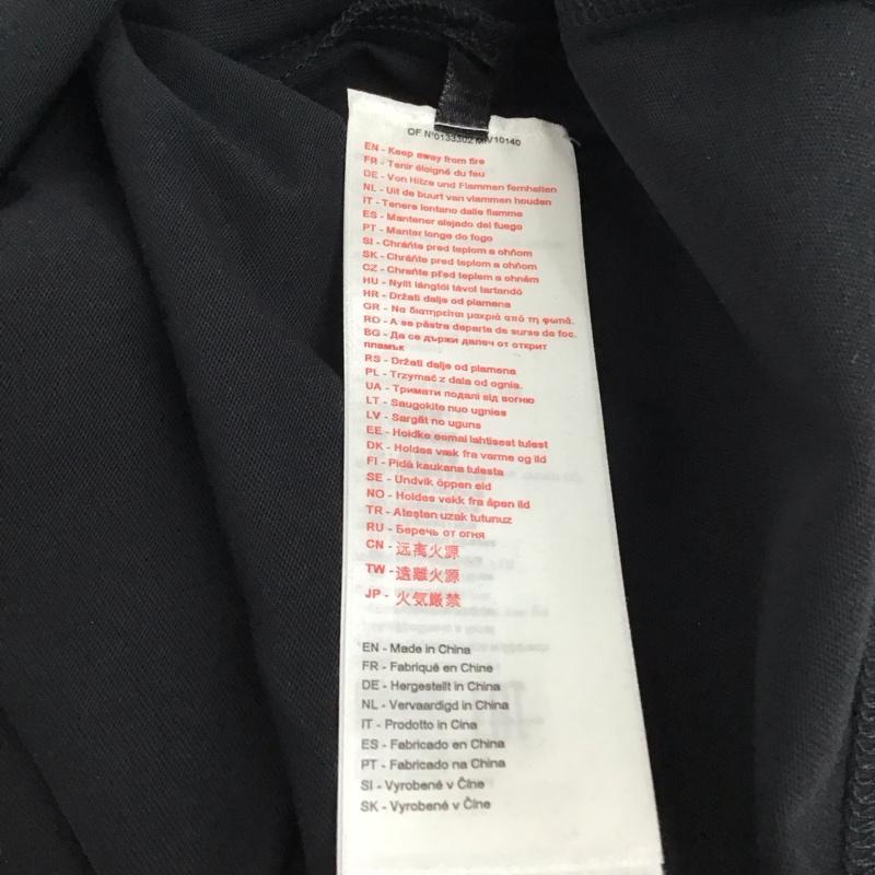 ミレー MILLET Tシャツ 半袖 半袖カットソー プリントTシャツ クルーネックカットソー L プリント 黒 / ブラック /  メンズ USED 古着 中古 10132271