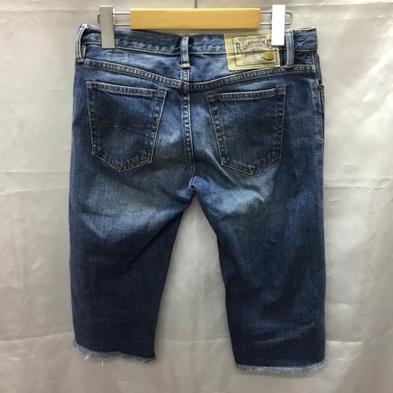 ラルフローレン RALPHLAUREN パンツ デニム、ジーンズ 無地 インディゴ / インディゴ /  レディース USED 古着 中古 10110830
