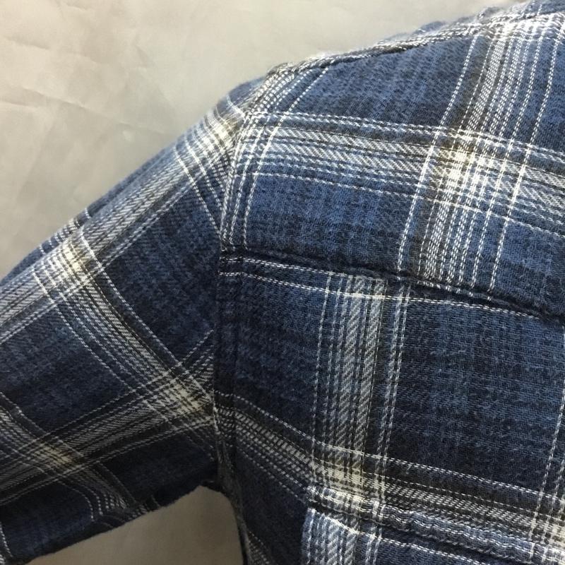 ドゥニーム Denime シャツ、ブラウス 長袖 長袖シャツ カラーシャツ ポケットシャツ 長袖カットソー チェックシャツ S チェック マルチカラー / マルチカラー /  メンズ USED 古着 中古 10120081