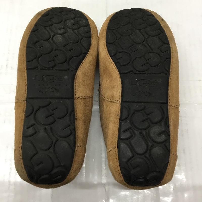 アグ UGG カジュアルシューズ カジュアルシューズ 5775 アスコット モカシン 25cm 25.0cm ロゴ、文字 茶 / ブラウン /  メンズ USED 古着 中古 10106517