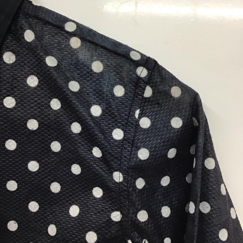 コムデギャルソン COMME des GARCONS シャツ、ブラウス 長袖 ドット 水玉 XS ドット 紺 / ネイビー /  レディース USED 古着 中古 10129288