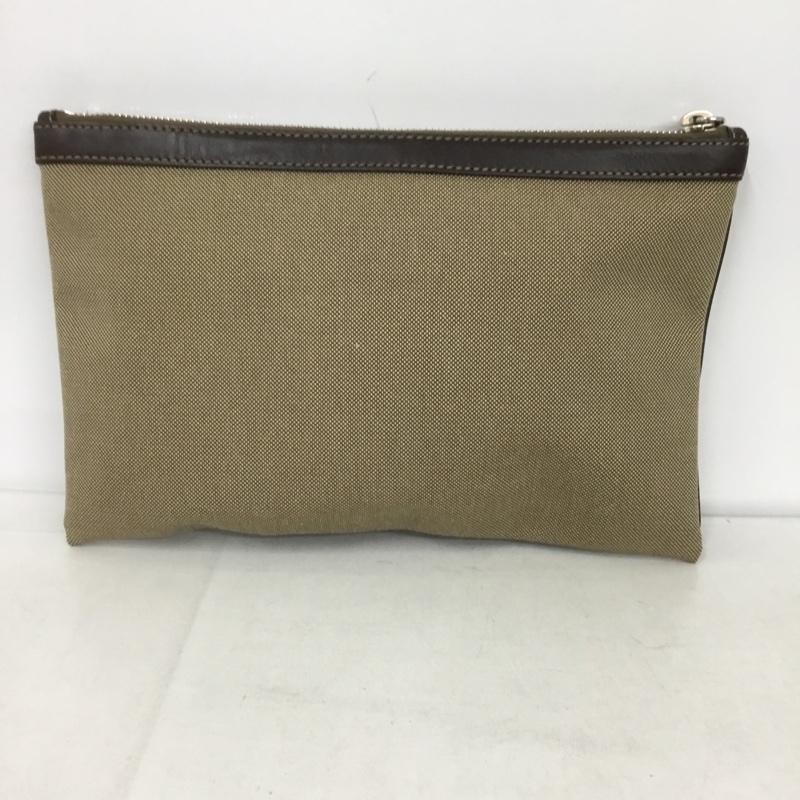 プラダ PRADA クラッチバッグ、パーティバッグ クラッチバッグ、パーティバッグ 2N1285 ポーチ ロゴ、文字 ベージュ / ベージュ /  レディース USED 古着 中古 10132629