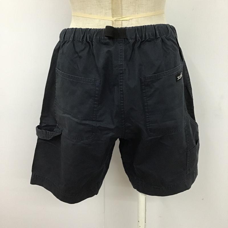 エックスガール X-girl パンツ ショートパンツ 05162702 X-girl×GRAMICCI PAINTERSHORTPANT ハーフパンツ カジュアルパンツ コラボ 1 無地 紺 / ネイビー /  レディース USED 古着 中古 10105719