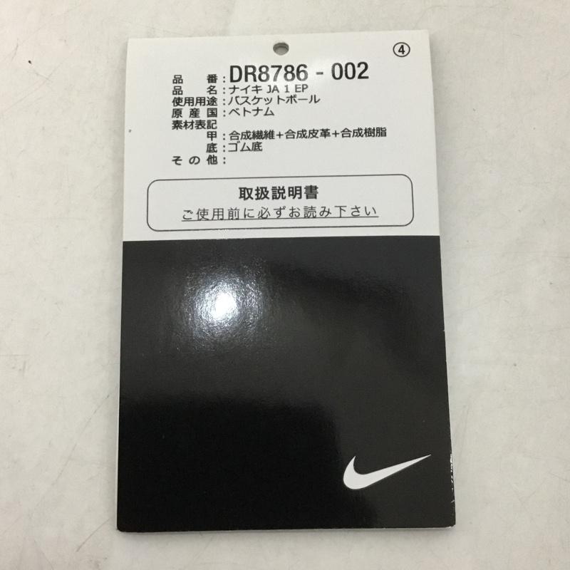 ナイキ NIKE スニーカー スニーカー DR8786-002 JA 1 EP 28cm 箱有 28.0cm ロゴ、文字 黒 / ブラック /  メンズ USED 古着 中古 10142164