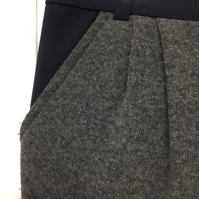 トゥウェルブオーファイブ 1205 パンツ スラックス 2タック ニットパンツ XS 無地 紺 / ネイビー / X ダークグレー / ダークグレー /  メンズ USED 古着 中古 10117670