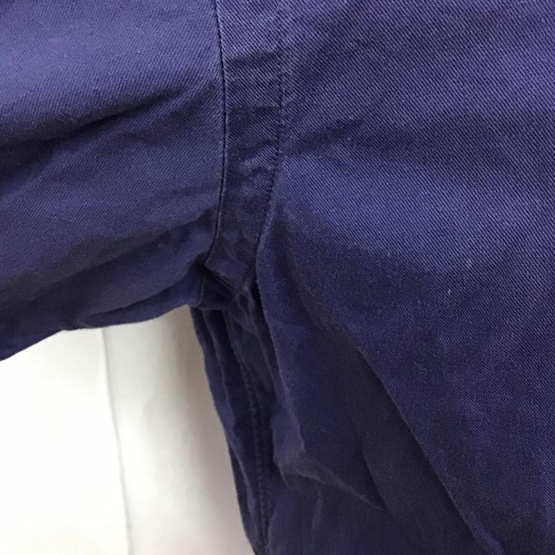 ラルフローレン RALPHLAUREN シャツ、ブラウス 長袖 長袖シャツ カラーシャツ 長袖カットソー S ロゴ、文字 紺 / ネイビー /  メンズ USED 古着 中古 10123866