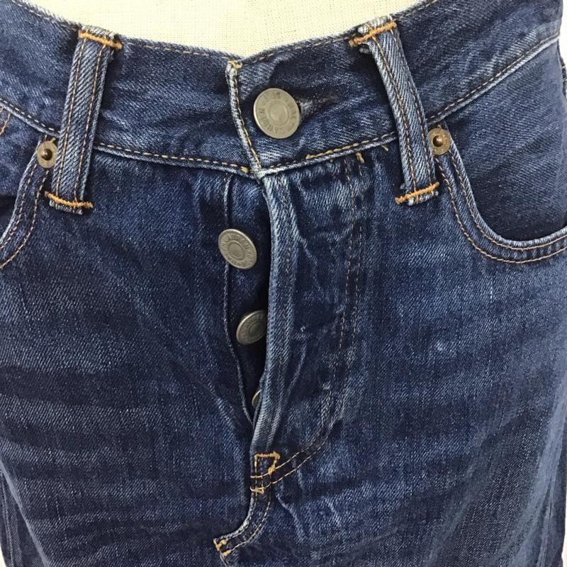 ポロラルフローレン POLO RALPH LAUREN スカート ロングスカート 211706270001 デニムスカート パッチワーク 24 無地 青 / ブルー /  レディース USED 古着 中古 10108590
