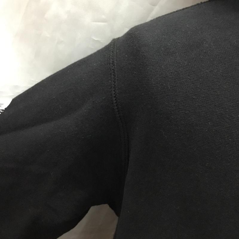 シュプリーム Supreme パーカー 長袖 2018年秋冬 GradientSleeveHoodedSweatshirt 長袖パーカー プリントスウェット M ロゴ、文字 黒 / ブラック /  メンズ USED 古着 中古 10114084