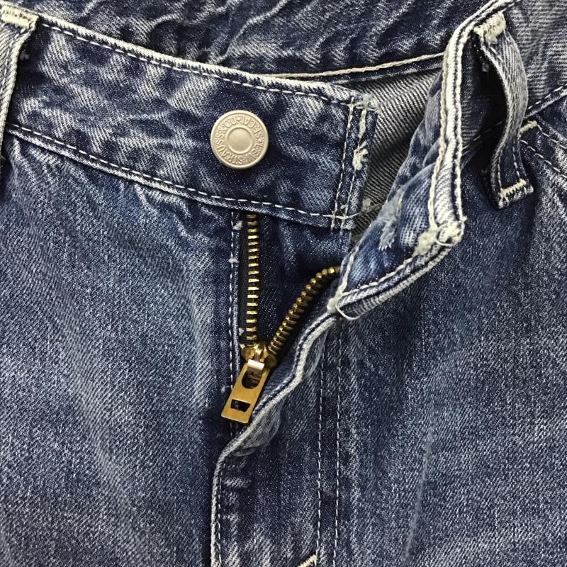 リーバイストラウスアンドコー Levi Strauss & co. パンツ デニム、ジーンズ デニムパンツ ワーカージーンズ カジュアルパンツ ストレートパンツ 32インチ 無地 インディゴ / インディゴ /  メンズ USED 古着 中古 10107247