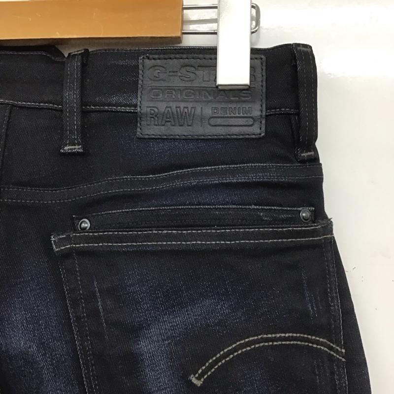 ジースターロゥ G-STAR RAW パンツ デニム、ジーンズ デニムパンツ スリムパンツ カジュアルパンツ ストレッチパンツ 29インチ 無地 インディゴ / インディゴ /  メンズ USED 古着 中古 10148948