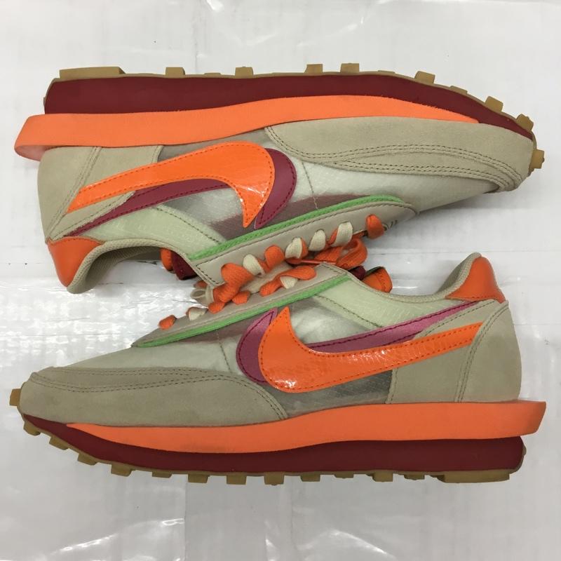 ナイキ NIKE スニーカー スニーカー DH1347 100 LD WAFFLE SACAI CLOT 27.5cm 箱有 27.5cm ロゴ、文字 ベージュ / ベージュ / X 橙 / オレンジ / X ボルドー / ボルドー / X 薄緑 / ライトグリーン /  メンズ USED 古着 中古 10109553