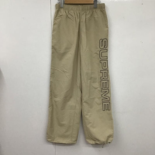 シュプリーム Supreme パンツ ワークパンツ、ペインターパンツ 17ss ナイロンパンツ ワイドパンツ S ロゴ、文字 ベージュ / ベージュ /  メンズ USED 古着 中古 10126173