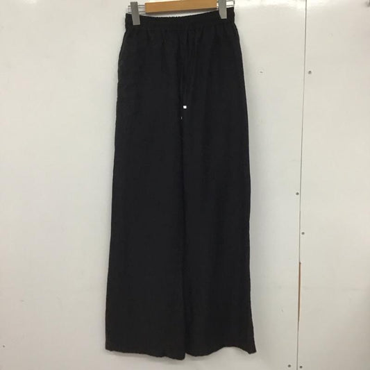 ローリーズファーム LOWRYS FARM パンツ ワークパンツ、ペインターパンツ lf523008tk ワークパンツ カジュアルパンツ ワイドイージーパンツ FREE 無地 黒 / ブラック /  レディース USED 古着 中古 10136418