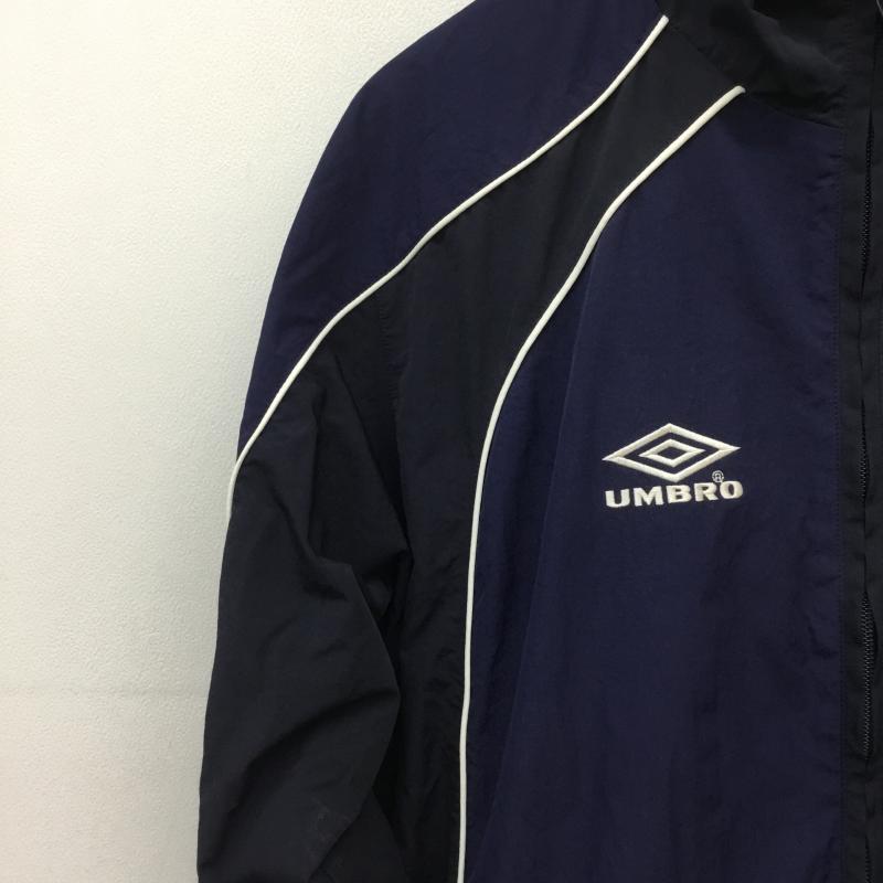 アンブロ UMBRO ジャケット、上着 ジャンパー、ブルゾン SEDAN ALL-PURPOSE セダンオールパーパス Woven Track Jacket SD24S-JK05 M 刺繍 X ロゴ、文字 紺 / ネイビー /  メンズ USED 古着 中古 10112597