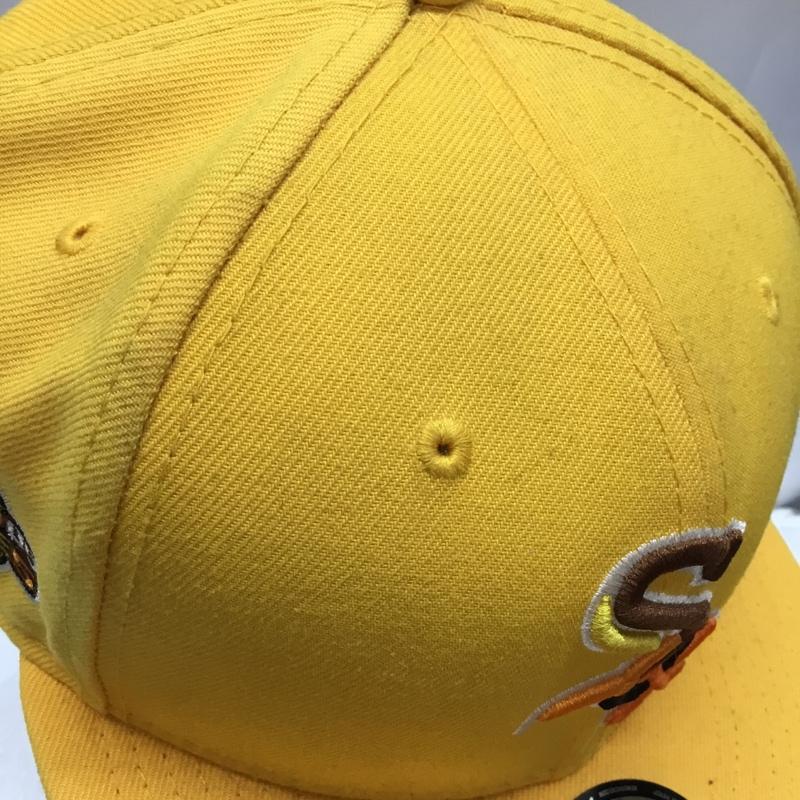 ニューエラ NEW ERA 帽子 キャップ 59FIFTY 63.5cm SOX ロゴ、文字 黄 / イエロー /  メンズ USED 古着 中古 10108901