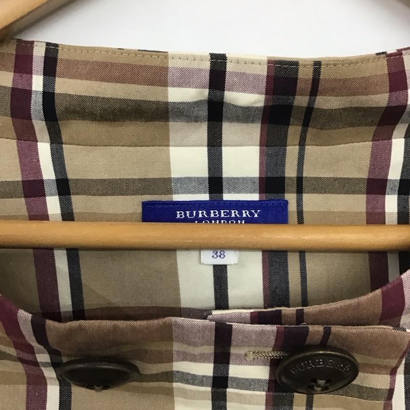 バーバリーブルーレーベル BURBERRY BLUE LABEL ワンピース ミニスカート 38 チェック マルチカラー / マルチカラー /  レディース USED 古着 中古 10139383