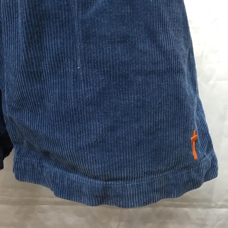 トニータイズサン TONY TAIZSUN パンツ ショートパンツ 17SP-041 コーデュロイ M ワンポイント 青 / ブルー /  メンズ USED 古着 中古 10111353