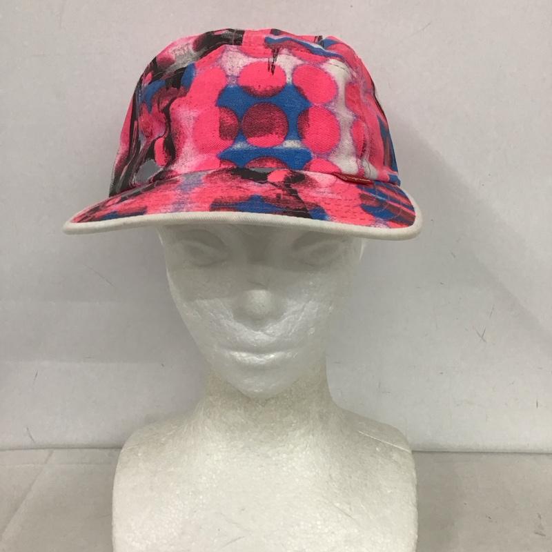 シュプリーム Supreme 帽子 キャップ  桃 / ピンク /  メンズ USED 古着 中古 10146093
