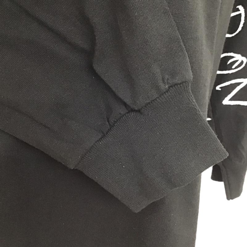 トゥデイエディション TODAY edition Tシャツ 長袖 20AWSS-15 LS TEE ロンT タグ付き ドクロ L ロゴ、文字 黒 / ブラック /  メンズ USED 古着 中古 10112661