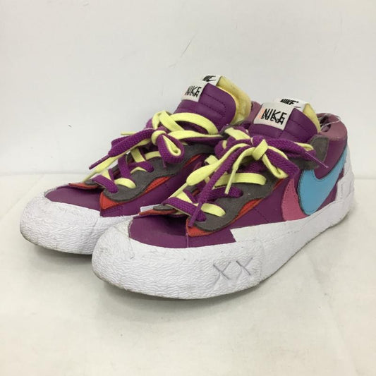 ナイキ NIKE スニーカー スニーカー DM7901 500 BLAZER LOW SACAI KAWS トリプルコラボレーション 27cm 27.0cm ロゴ、文字 紫 / パープル /  メンズ USED 古着 中古 10146040