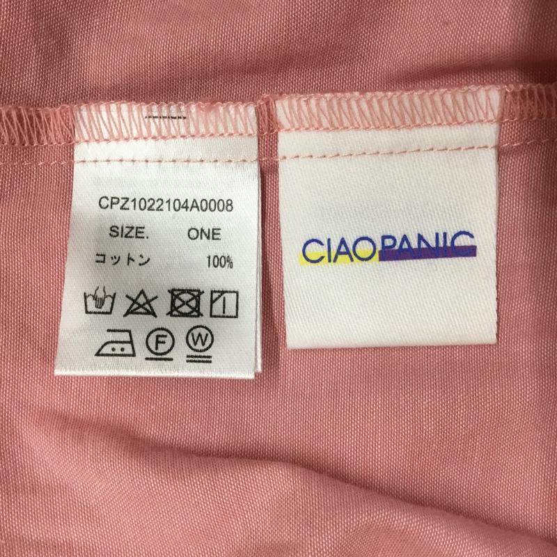 チャオパニック CIAOPANIC シャツ、ブラウス 長袖 CPZ1022104A0008 2WAY 無地 桃 / ピンク /  レディース USED 古着 中古 10112265
