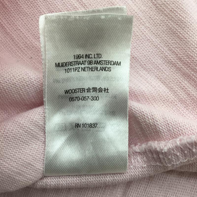 シュプリーム Supreme Tシャツ 半袖 Alpha Omega S/S Top XL ロゴ、文字 桃 / ピンク /  メンズ USED 古着 中古 10141540