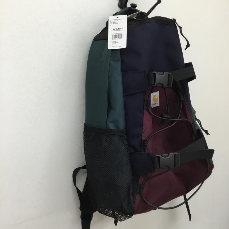 カーハート Carhartt リュックサック、デイパック リュックサック、デイバッグ ロゴ、文字 青 / ブルー / X 赤 / レッド / X 紺 / ネイビー /  メンズ USED 古着 中古 10134726