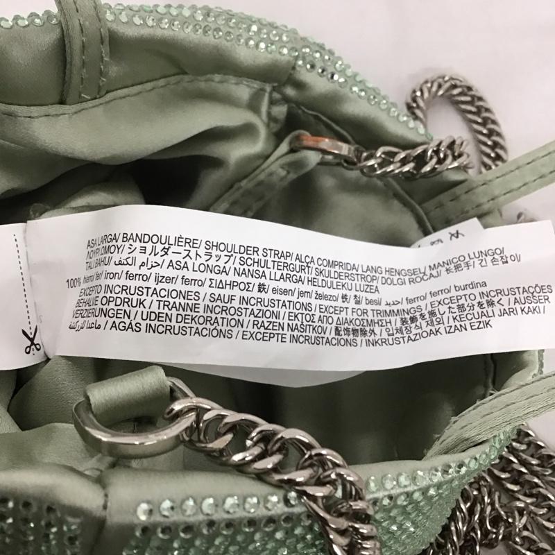 ザラ ZARA ショルダーバッグ ショルダーバッグ 6349 110 500 ハンドバッグ 2WAY 無地 薄緑 / ライトグリーン /  レディース USED 古着 中古 10135272