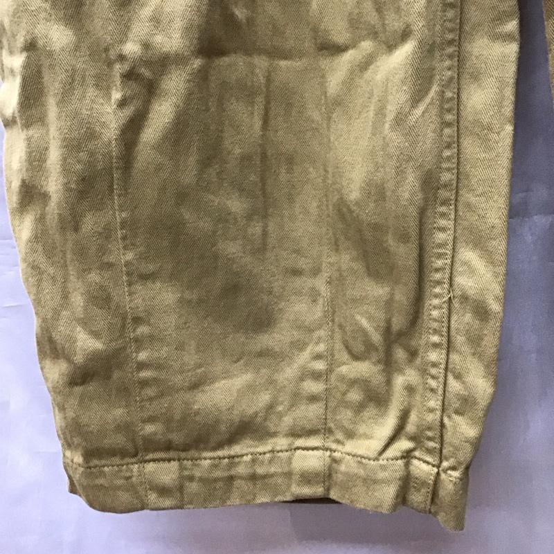 ハーベスティ HARVESTY パンツ チノパン A12112-1 サーカスパンツ 1 無地 ベージュ / ベージュ /  レディース USED 古着 中古 10123497