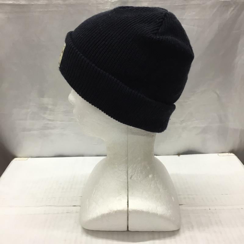 ザノースフェイス THE NORTH FACE 帽子 ニット帽 NN41620 ステッチワークビーニー FREE ロゴ、文字 紺 / ネイビー /  メンズ USED 古着 中古 10121829
