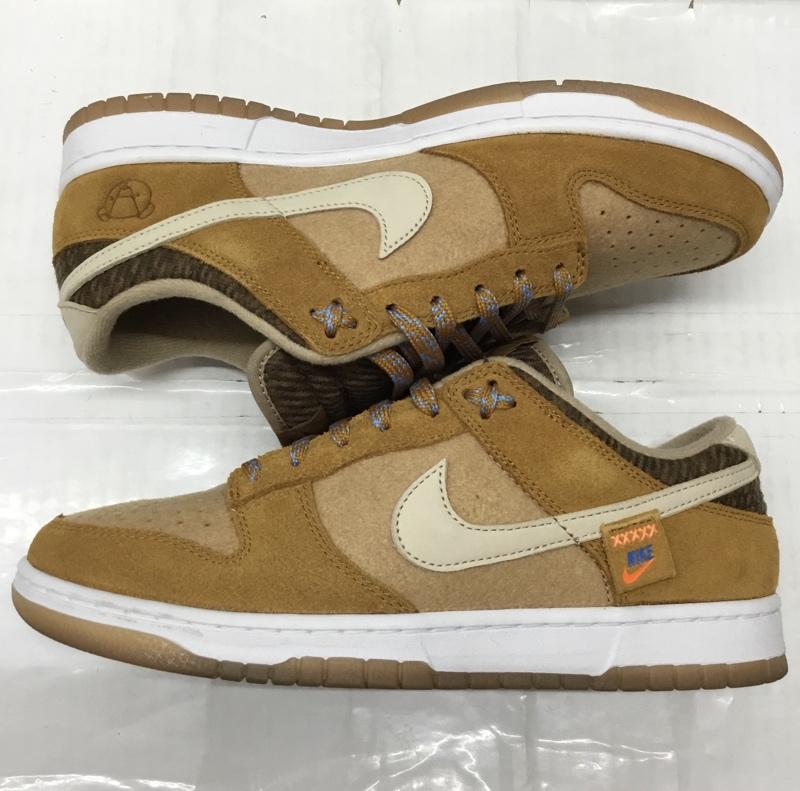 ナイキ NIKE スニーカー スニーカー DZ5350 288 DUNK LOW SE 27.5cm 箱有 27.5cm ロゴ、文字 ベージュ / ベージュ /  メンズ USED 古着 中古 10111979