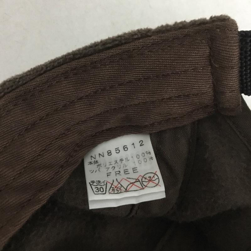 ザノースフェイス THE NORTH FACE 帽子 キャップ NN85612 フリース FREE ロゴ、文字 茶 / ブラウン /  メンズ USED 古着 中古 10143054