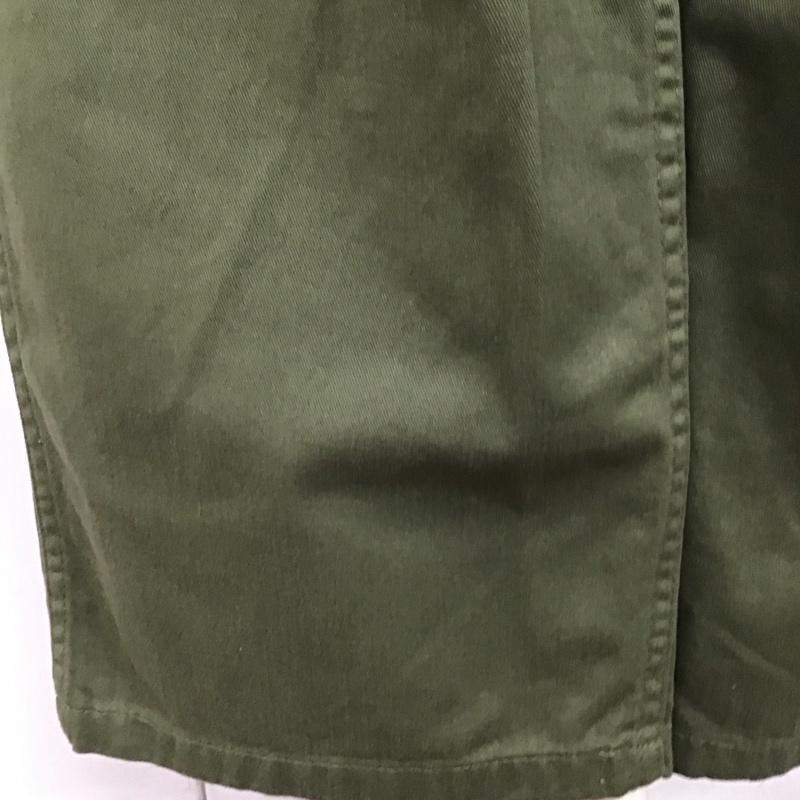 アングリッド Ungrid パンツ ワークパンツ、ペインターパンツ 111840713601-02 ウォッシュベイカーパンツ S 無地 カーキ / カーキ /  レディース USED 古着 中古 10120592