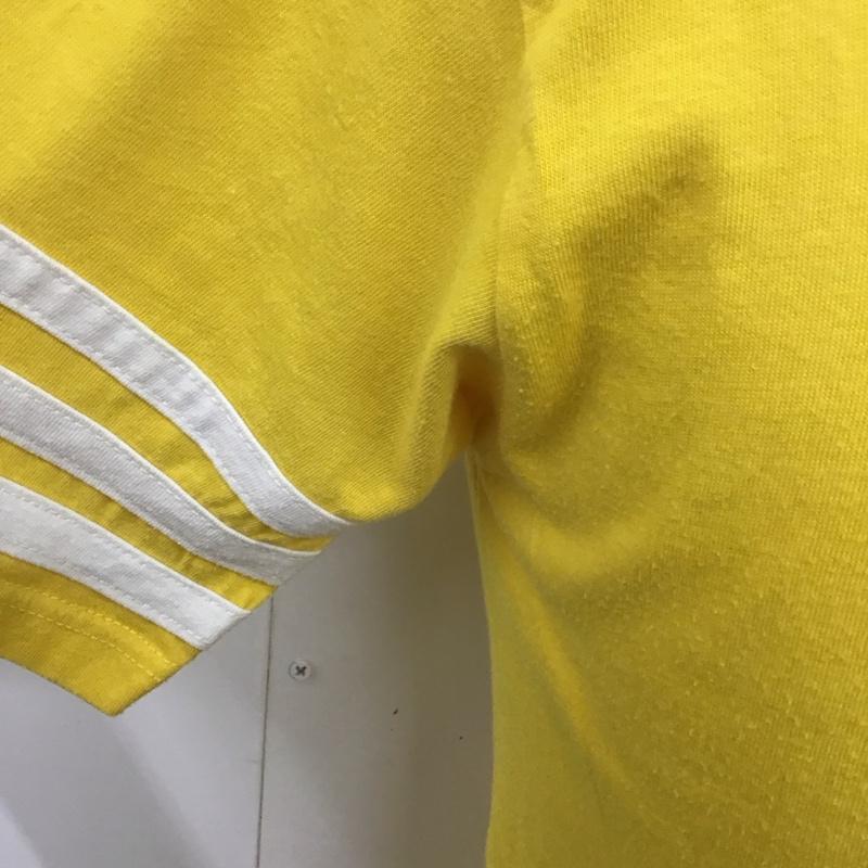 ベルバシーン Velva Sheen Tシャツ 半袖 90年代 Vネック ミッキーマウス ディズニー M キャラクター 黄 / イエロー /  メンズ USED 古着 中古 10110822