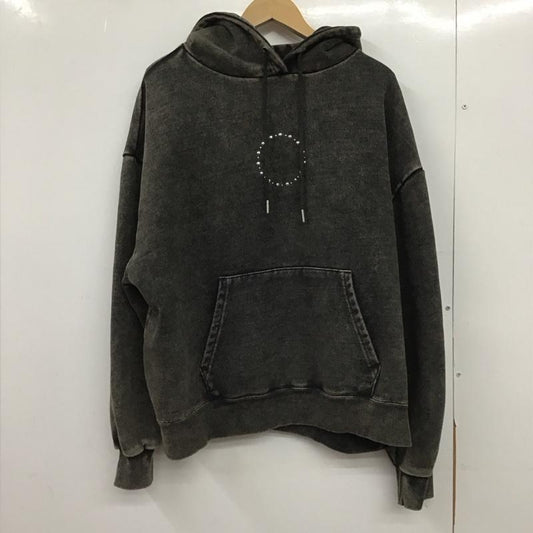 アドラー ADRER パーカー 長袖 長袖パーカー プルオーバーパーカー スウェット XS ロゴ、文字 ダークグレー / ダークグレー /  メンズ USED 古着 中古 10149285