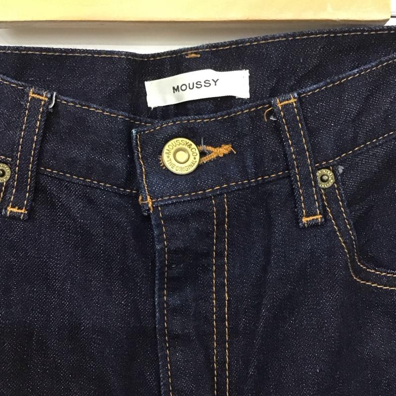 マウジー MOUSSY パンツ デニム、ジーンズ 010BST11-0690-1 CENTER PRESS JEANS 27 無地 インディゴ / インディゴ /  レディース USED 古着 中古 10149491