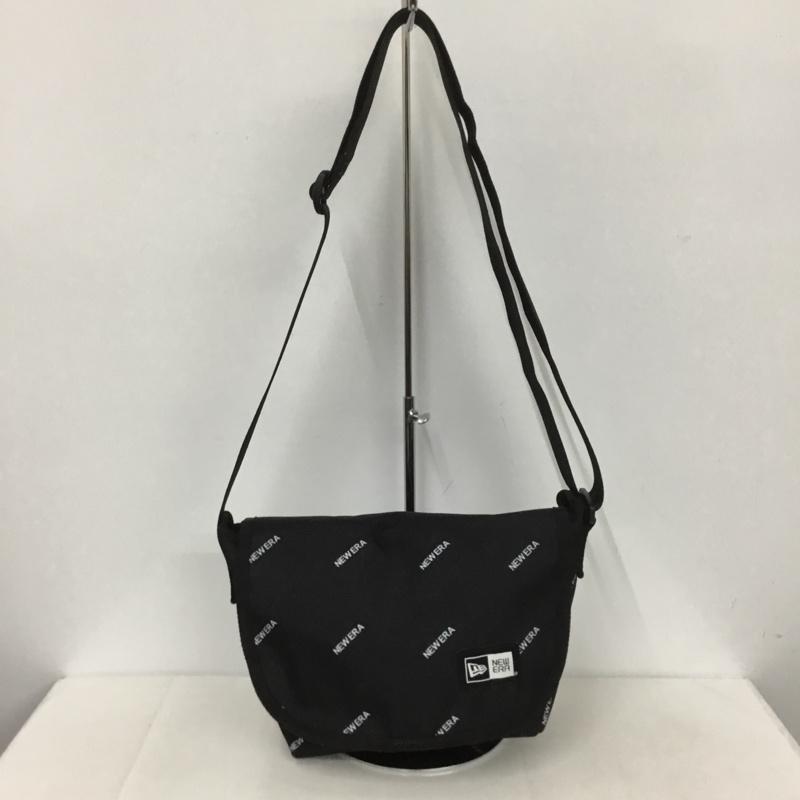 ニューエラ NEW ERA ショルダーバッグ ショルダーバッグ ミニバッグ ロゴ、文字 黒 / ブラック /  メンズ USED 古着 中古 10143548